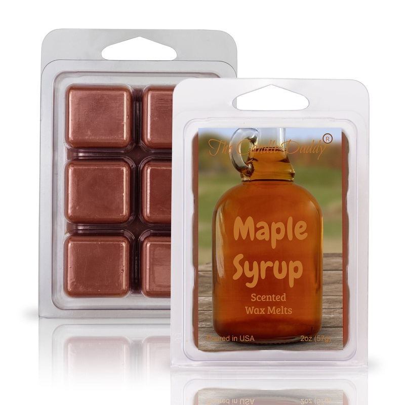 Maple Syrup – Vermont Maple Syrup Scented Wax Melt – 1 Pack – 2 Ounces – 6 Cubes 1 Pack of Wax Melts – $6.99