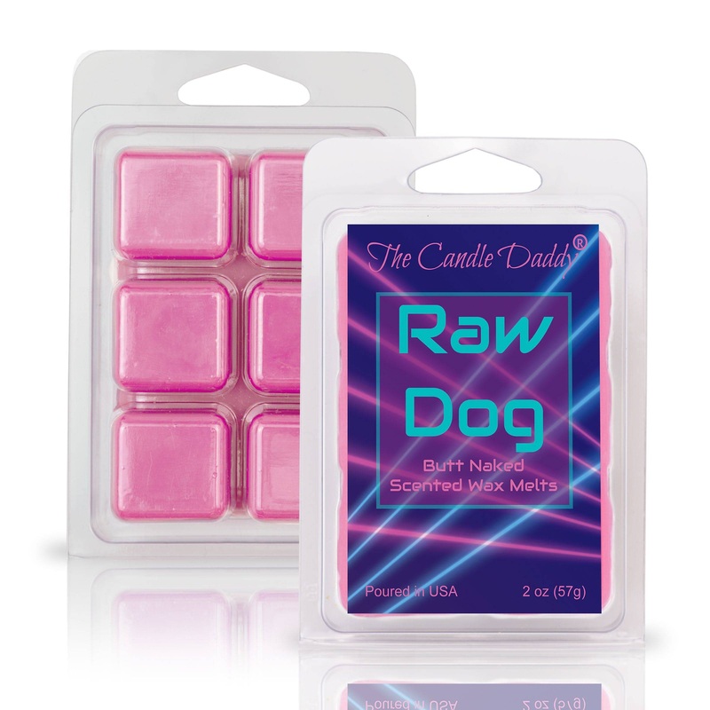Raw Dog – Butt Naked Scented Wax Melt – 1 Pack – 2 Ounces – 6 Cubes 1 Pack of Wax Melts – $6.99