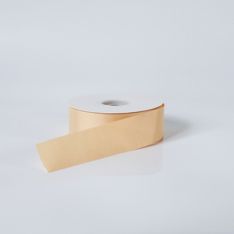 Grosgrain Ribbon  Beige 10 mm 50 M