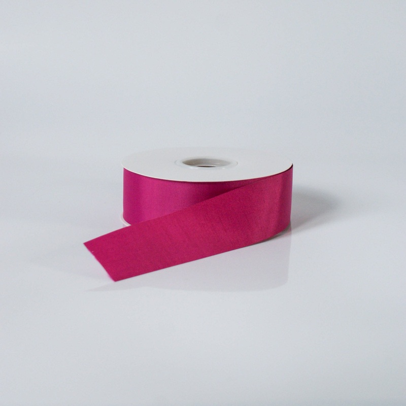 Grosgrain Ribbon  Fuchsia 10 mm 50 M