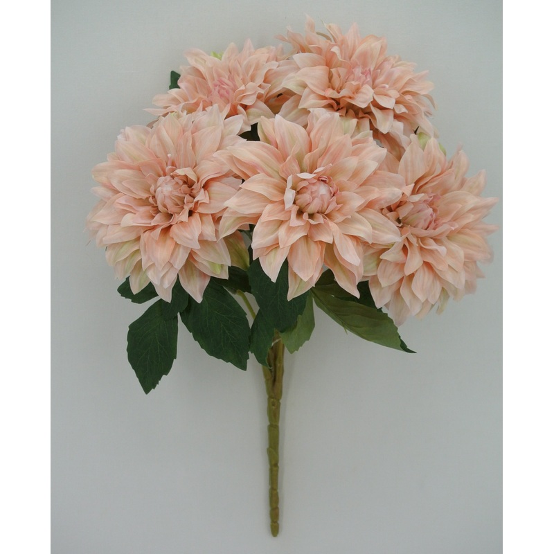 18 IN PEACH DAHLIA BUSH X 5 – 85041-PH