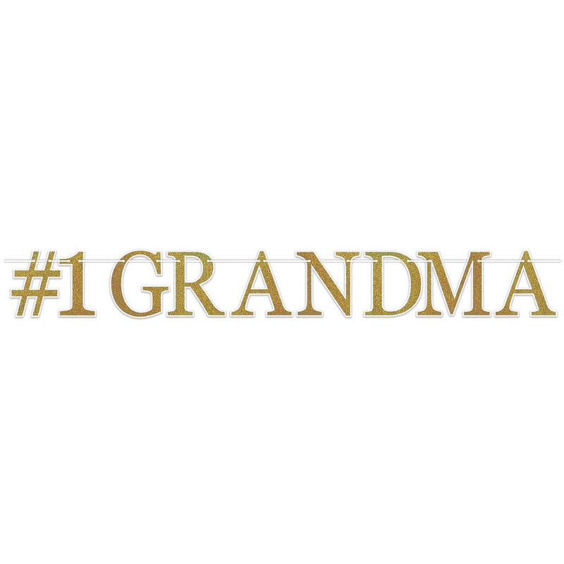#1 Grandma Streamer 6.25in x 4ft 9in