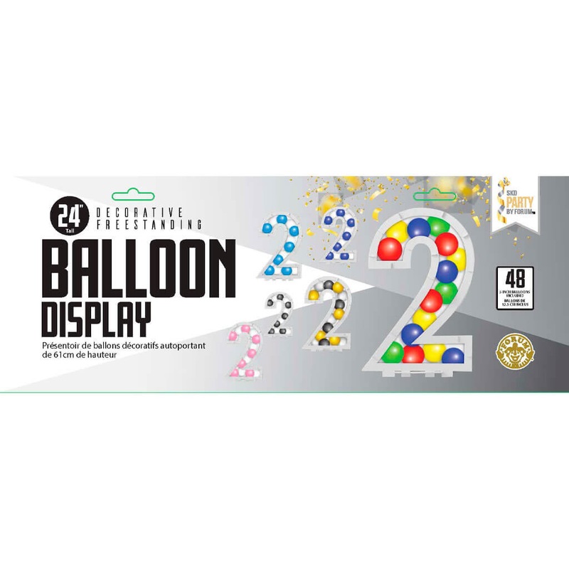 #2 Balloon Frame Number, 24in