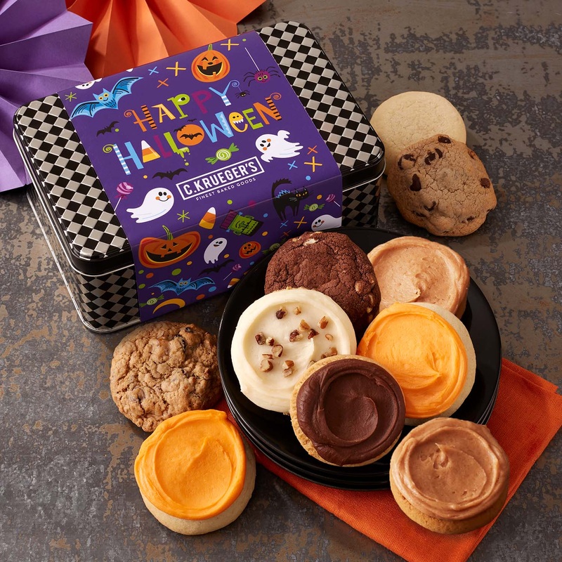 Spooktacular Gift Tin – Assorted Mini Cookies