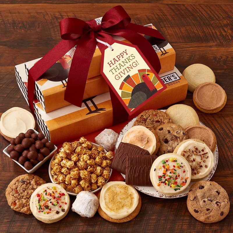 Thanksgiving Grand Gift Stack – Cookies and Snacks